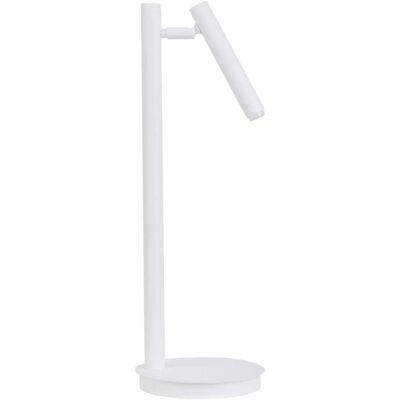 Stołowa Lampa Stojąca Sopel 50196 Sigma Biurkowa Lampka Metalowa Tuba Regulowana Biała Stołowa Lampa Stojąca Sopel 50196 Sigma Biurkowa Lampka Metalowa Tuba Regulowana Biała