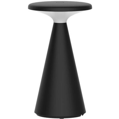 MaxLight Stołowa lampka na taras FUNGHI T0063 LED 1,6W 2700K IP44 czarna MaxLight Stołowa lampka na taras FUNGHI T0063 LED 1,6W 2700K IP44 czarna