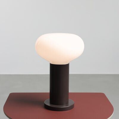 Aldex Stołowa owalna lampa nocna Flo Table Mokka S 7000B28_S brązowa Aldex Stołowa owalna lampa nocna Flo Table Mokka S 7000B28_S brązowa