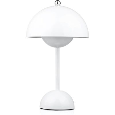 Interlook Stylowa lampka stołowa Bezprzewodowa lampka nocna z trzema barwami świecenia HJA27-1-WHITE Interlook Stylowa lampka stołowa Bezprzewodowa lampka nocna z trzema barwami świecenia HJA27-1-WHITE