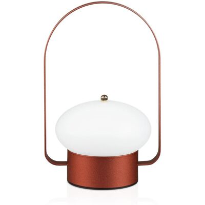 Interlook Stylowa lampka stołowa LED Lampa dotykowa z wbudowanym akumulatorem JX22-RED Interlook Stylowa lampka stołowa LED Lampa dotykowa z wbudowanym akumulatorem JX22-RED