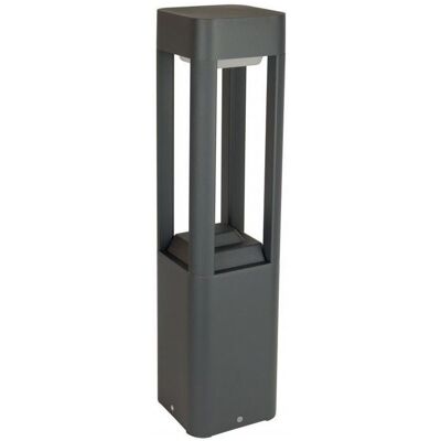 SU-MA Lampy Ogrodowe SU-MA Słupek ogrodowy Fan Kwadrat 50cm GX53 popiel SU-MA Lampy Ogrodowe SU-MA Słupek ogrodowy Fan Kwadrat 50cm GX53 popiel