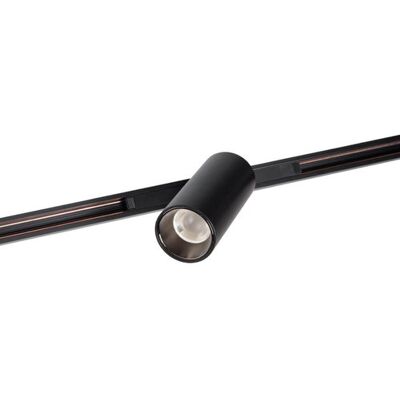 MaxLight Sufitowa lampa magnetyczna do szynoprzewodów MAX N0002Z tubka czarna MaxLight Sufitowa lampa magnetyczna do szynoprzewodów MAX N0002Z tubka czarna