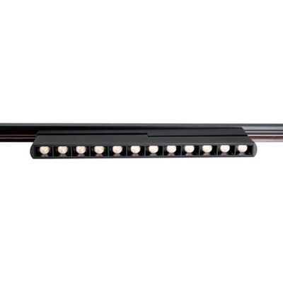 MaxLight Sufitowa lampa magnetyczna do szynoprzewodów MAX N0005Z LED 12W 3000K czarna MaxLight Sufitowa lampa magnetyczna do szynoprzewodów MAX N0005Z LED 12W 3000K czarna
