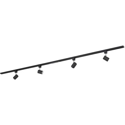 Zuma Line Sufitowa Lampa pokojowa Tarik regulowana 4-punktowa czarna Zuma Line Sufitowa Lampa pokojowa Tarik regulowana 4-punktowa czarna