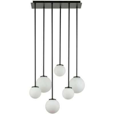 Sufitowa lampa szklane kule Tulia 33499 Sigma molekuły mleczne klosze Sufitowa lampa szklane kule Tulia 33499 Sigma molekuły mleczne klosze