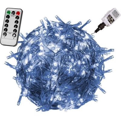 VOLTRONIC® Świąteczne LED oświetlenie - 5 m, 50 LED, zimna biel + pilot VOLTRONIC® Świąteczne LED oświetlenie - 5 m, 50 LED, zimna biel + pilot