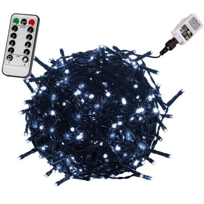 VOLTRONIC® Świąteczne oświetlenie 40 m - 400 LED, zimne białe + pilot VOLTRONIC® Świąteczne oświetlenie 40 m - 400 LED, zimne białe + pilot