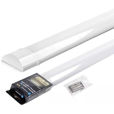 Aigostar Świetlówka 1.2m 40W 5000lm plafon listwa LED oprawa biała neutralna Aigostar Świetlówka 1.2m 40W 5000lm plafon listwa LED oprawa biała neutralna