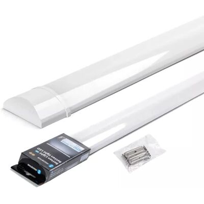 Aigostar Świetlówka 1.2m 50W 6250lm 6500k plafon listwa LED oprawa biała zimna Aigostar Świetlówka 1.2m 50W 6250lm 6500k plafon listwa LED oprawa biała zimna