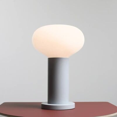 Aldex Szklana lampa na stolik Flo Table Grey S 7000B22_S szara Aldex Szklana lampa na stolik Flo Table Grey S 7000B22_S szara