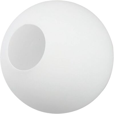 Inny producent Szklany Klosz Kulisty do Lampy Wiszącej Matowy Nowoczesny Biały 15 cm Inny producent Szklany Klosz Kulisty do Lampy Wiszącej Matowy Nowoczesny Biały 15 cm