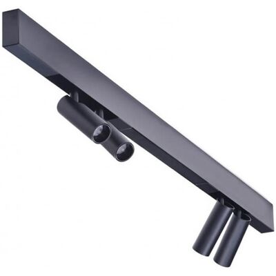 AZzardo Szynoprzewód magnetyczny Track Magnetic AZ4802 1m LED 26W czarny AZzardo Szynoprzewód magnetyczny Track Magnetic AZ4802 1m LED 26W czarny