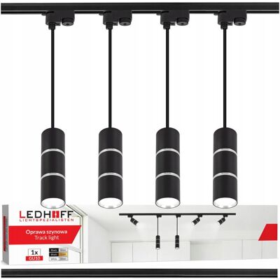 inna (Inny) Szynoprzewód Szyna 1m + 4x lampa wisząca LED TUBA GU10 Oświetlenie szynowe inna (Inny) Szynoprzewód Szyna 1m + 4x lampa wisząca LED TUBA GU10 Oświetlenie szynowe
