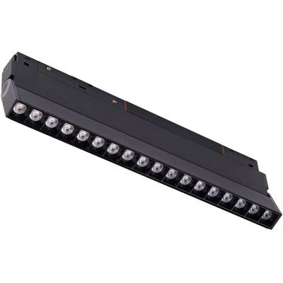 AZzardo Szynowa lampa 2-fazowa Alfa AZ6247 LED 24W 3000-6000K do salonu czarny AZzardo Szynowa lampa 2-fazowa Alfa AZ6247 LED 24W 3000-6000K do salonu czarny
