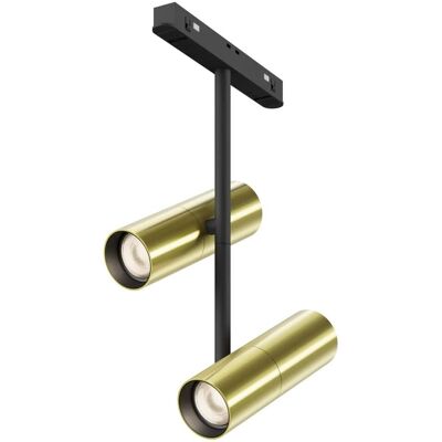 Maytoni Szynowa lampa do jadalni Elti TR005-4-2X12W-DS-BBS LED 24W 2700-6000K mosiądz magnetyczna czarna Maytoni Szynowa lampa do jadalni Elti TR005-4-2X12W-DS-BBS LED 24W 2700-6000K mosiądz magnetyczna czarna