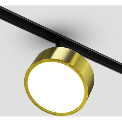 Maytoni Szynowa magnetyczna lampa Rado TR040-2-18W3K-BBS LED 18W 3000K mosiądz Maytoni Szynowa magnetyczna lampa Rado TR040-2-18W3K-BBS LED 18W 3000K mosiądz