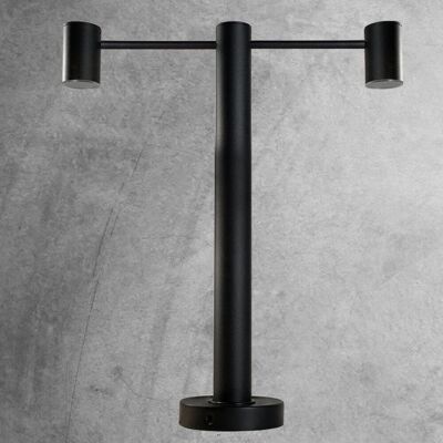 Tarasowa lampa stojąca Niseko 9921 Shilo 2-punktowa IP54 antracyt Tarasowa lampa stojąca Niseko 9921 Shilo 2-punktowa IP54 antracyt