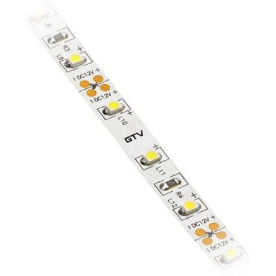 GTV Taśma Flash 2835, 300 LED ciepły biały, 30W, wodoodporna 8mm, Rolka 5m, 12V GTV Taśma Flash 2835, 300 LED ciepły biały, 30W, wodoodporna 8mm, Rolka 5m, 12V