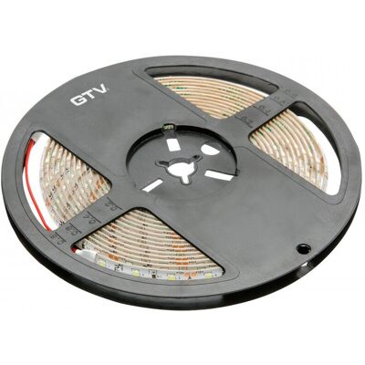 GTV Taśma Flash 2835, 300 Led Ciepły Biały, 38W, Bez Żelu 8Mm, Rolka 5M, 12V GTV Taśma Flash 2835, 300 Led Ciepły Biały, 38W, Bez Żelu 8Mm, Rolka 5M, 12V