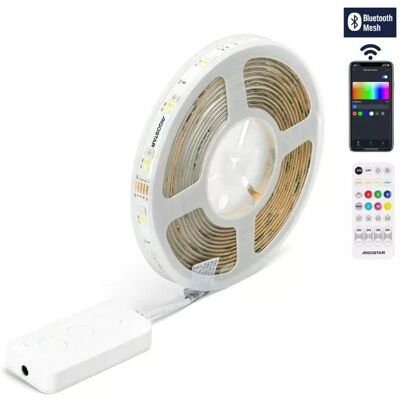 Aigostar Taśma LED 24W 5mb 2500lm RGB+CCT inteligentna Bluetooth MESH do DIY Aigostar Taśma LED 24W 5mb 2500lm RGB+CCT inteligentna Bluetooth MESH do DIY