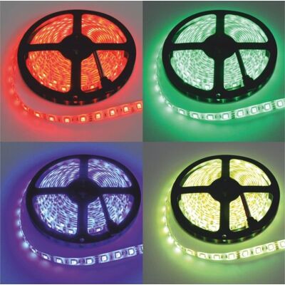 Ecolight Taśma LED 300 14.4W/m RGB+CW 12V IP65 /5m/ Ecolight Taśma LED 300 14.4W/m RGB+CW 12V IP65 /5m/
