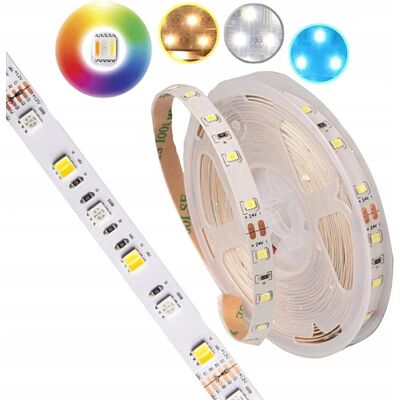 Ecolight Taśma Led 72W 12V Rgb+Cct 5M Kolorowa Dekoracyjna Wodoodporna Ecolight Taśma Led 72W 12V Rgb+Cct 5M Kolorowa Dekoracyjna Wodoodporna