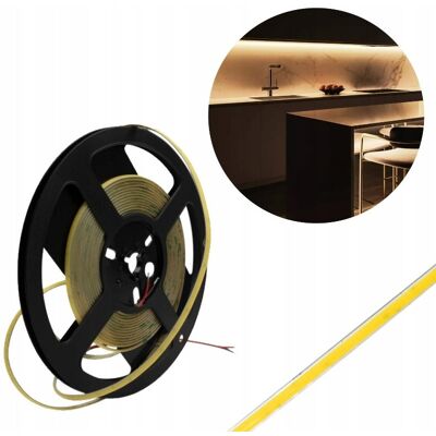 Ecolight Taśma LED COB Rolka 5 metrów 4000K Neutralne Światło Podświetlenie Sufitu Ecolight Taśma LED COB Rolka 5 metrów 4000K Neutralne Światło Podświetlenie Sufitu