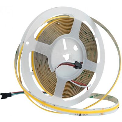 Ecolight Taśma LED Jednolita COB Cyfrowa 24V 360/m 13W/m 3000K Ciepła 1170lm/m 5m Ecolight Taśma LED Jednolita COB Cyfrowa 24V 360/m 13W/m 3000K Ciepła 1170lm/m 5m