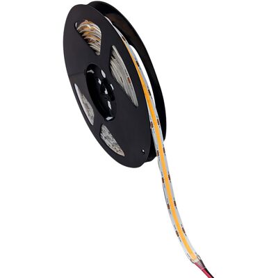 Taśma pasek LED COB 5 metrów 10W na 1 metr ciepła barwa 12V IP65 Kanlux 37232 Taśma pasek LED COB 5 metrów 10W na 1 metr ciepła barwa 12V IP65 Kanlux 37232