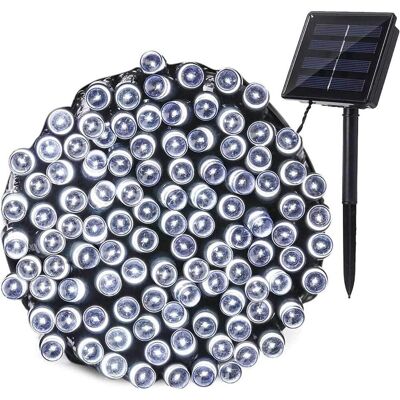 MARTOM TG63193-1 LAMPKI CHOINKOWE SOLARNE 500 LED 52m GIRLANDA ZIMNE BIAŁE 8 FUNKCJI MARTOM TG63193-1 LAMPKI CHOINKOWE SOLARNE 500 LED 52m GIRLANDA ZIMNE BIAŁE 8 FUNKCJI