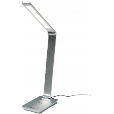 Tiross Lampka Biurkowa 48 Smd Led 580 Lumenów /Srebrna Tiross Lampka Biurkowa 48 Smd Led 580 Lumenów /Srebrna