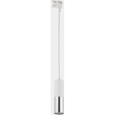 TK Lighting Lampa wisząca szynowa 1-fazowa TRACER 4402 GU10 - biały/chrom TK Lighting Lampa wisząca szynowa 1-fazowa TRACER 4402 GU10 - biały/chrom