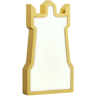 Candellux Lighting TOWER LAMPA STOŁOWA 11W LED 3000K IQ KIDS ZŁOTY Candellux Lighting TOWER LAMPA STOŁOWA 11W LED 3000K IQ KIDS ZŁOTY