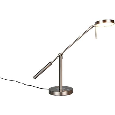 TRIO Lampa stołowa MONZA LED 12W 1400lm 2300-3000-4000K - srebrny TRIO Lampa stołowa MONZA LED 12W 1400lm 2300-3000-4000K - srebrny