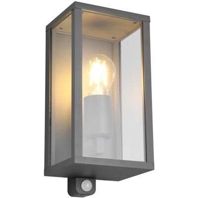 Inny producent TRIO LEUCHTEN Lampa Zewnętrzna Ścienna Garonne Aluminium Czarna E27 Czujnik Inny producent TRIO LEUCHTEN Lampa Zewnętrzna Ścienna Garonne Aluminium Czarna E27 Czujnik