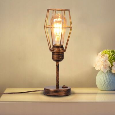 Inny producent TWSXTE Lampa Stołowa LED E27 Metalowa Vintage Do Sypialni Inny producent TWSXTE Lampa Stołowa LED E27 Metalowa Vintage Do Sypialni