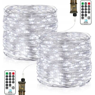 Inny producent VACOULERY LAMPKI ŚWIĄTECZNE WODOODPORNE ŁAŃCUCH ŚWIETLNY BIAŁY 23M 200 LED Inny producent VACOULERY LAMPKI ŚWIĄTECZNE WODOODPORNE ŁAŃCUCH ŚWIETLNY BIAŁY 23M 200 LED