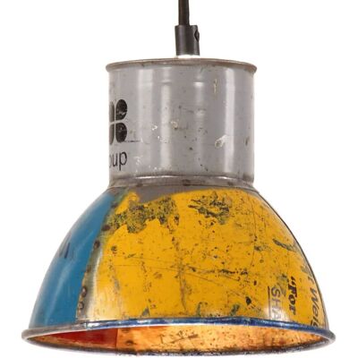 vidaXL Lampa wisząca styl industrial 25W 17cm Wielokolorowa E27 vidaXL Lampa wisząca styl industrial 25W 17cm Wielokolorowa E27