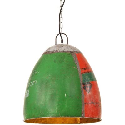 vidaXL Zawieszana Lampa Styl Industrial 25W Wielokolorowa 42cm E27 vidaXL Zawieszana Lampa Styl Industrial 25W Wielokolorowa 42cm E27