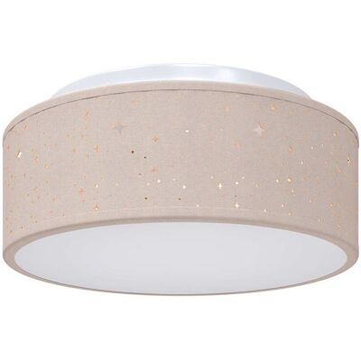 vidaXL Taupe Lampa sufitowa - Nowoczesny Flush-Mount vidaXL Taupe Lampa sufitowa - Nowoczesny Flush-Mount