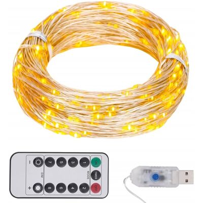 vidaXL Lampki LED, 150 diod, ciepła biel, 15 m vidaXL Lampki LED, 150 diod, ciepła biel, 15 m