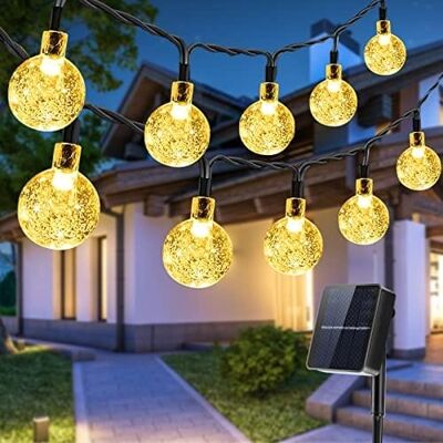 Inny producent Viflykoo Solarny Łańcuch Świetlny Na Zewnątrz, Odporny Na Warunki Atmosferyczne, 7 M, 50 Diod Led Inny producent Viflykoo Solarny Łańcuch Świetlny Na Zewnątrz, Odporny Na Warunki Atmosferyczne, 7 M, 50 Diod Led