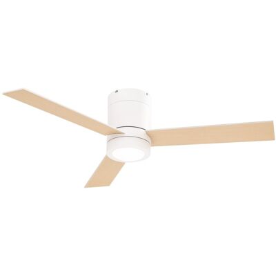 Wentylator sufitowy HOMCOM z oświetleniem, pilotem, lampa sufitowa 48 W z wentylatorem, 112 cm, cicha, ściemnialna lampa sufitowa z timerem, 3 prędk.. Wentylator sufitowy HOMCOM z oświetleniem, pilotem, lampa sufitowa 48 W z wentylatorem, 112 cm, cicha, ściemnialna lampa sufitowa z timerem, 3 prędk..