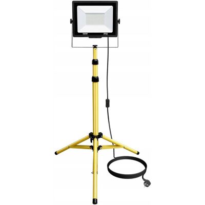 Inny producent WILLPOWER LED Lampa Robocza 100W z Teleskopowym Statywem IP66 Inny producent WILLPOWER LED Lampa Robocza 100W z Teleskopowym Statywem IP66