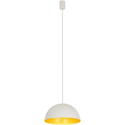 Wisząca lampa do salonu Hemisphere Super 10701 Nowodvorski biała złota Wisząca lampa do salonu Hemisphere Super 10701 Nowodvorski biała złota