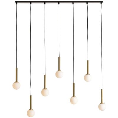 Wisząca lampa kaskada Riu 1121T40 Aldex do salonu molekuły czarna Wisząca lampa kaskada Riu 1121T40 Aldex do salonu molekuły czarna