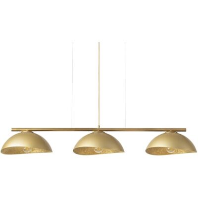 Wisząca lampa nad stół glamour Solar 40576 Sigma kopułowe klosze złota Wisząca lampa nad stół glamour Solar 40576 Sigma kopułowe klosze złota