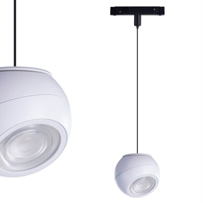 AZzardo Wisząca Lampa Skye LED 12W do 3-fazowego systemu biała AZzardo Wisząca Lampa Skye LED 12W do 3-fazowego systemu biała