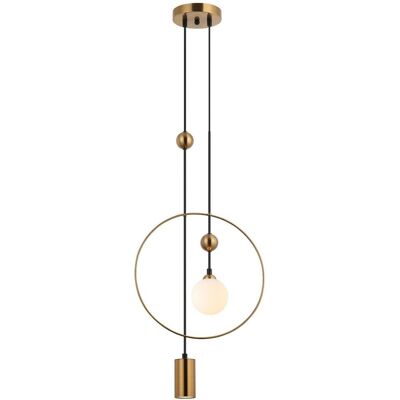 Italux PND-428892-BRO Lampa wisząca - Regulowana wysokość, kompatybilna z LED Italux PND-428892-BRO Lampa wisząca - Regulowana wysokość, kompatybilna z LED